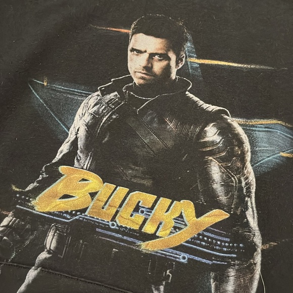 Marvel Winter Soldier Bucky Sweatshirt SZ L - Picture 3 of 6